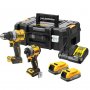 Набор электроинструмента DeWalt DCK2051E2T