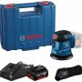 Эксцентриковая шлифмашина Bosch GEX 185-LI (1*4.0 Ah, Case) (06013A5021)