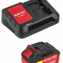 Машина шлифовальная эксцентриковая аккумуляторная Wortex COS 1218-1 E (1333436)