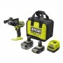 Дрель-шуруповерт ударная Ryobi RPD18X-2C52S