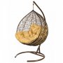 Кресло подвесное BiGarden Gemini Brown (бежевая подушка)
