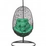 Кресло подвесное BiGarden Easy Black (зеленая подушка)
