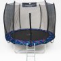 Батут с защитной сеткой Calviano 8ft Outside Master Smile 252 см