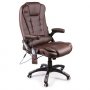 Вибромассажное кресло Calviano Veroni 53 (коричневое)
