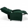 Массажное кресло Calviano 2164 (зеленый велюр)