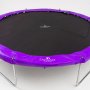 Батут с защитной сеткой Calviano 12ft Outside Master Purple 374 см