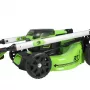 Greenworks GD60LM51SP — газонокосилка с регулируемой высотой скашивания в 7 позиций