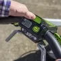 Greenworks GD60LM51SP с удобной складной ручкой для простоты хранения