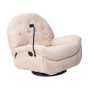Вибромассажное кресло Calviano Bellisimo (светло-бежевое)