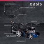 Бензиновая газонокосилка "Oasis" GB-6,0 Pro