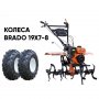 Культиватор Skiper SP-860S + колеса BRADO 19х7-8 (комплект)