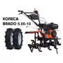 Культиватор Skiper SP-860S + колеса BRADO 5.00-10 (комплект)