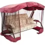 Качели садовые МебельСад Ранго С230 ( бордовая газетка)