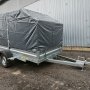 Прицеп Avtos A30P1B (3000х1500х300, R14, торсион 900кг, тент 1200мм Аэро)