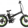 Электровелосипед Volteco BAD DUAL NEW черно-салатовый
