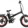 Электровелосипед Volteco BAD DUAL NEW черно-красный