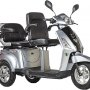 Электроскутер Volteco TRIKE L NEW серебристый