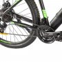Электровелосипед Eltreco Ultra MAX черно-зеленый