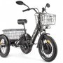 Электровелосипед Green City E Alfa Trike черный