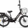 Электровелосипед Green City E Alfa Fat черный