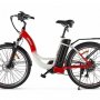 Электровелосипед Eltreco White бело-красный