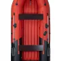 Надувная лодка Таймень NX 3800 НДНД PRO красный/черный