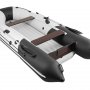 Надувная лодка Таймень NX 3600 НДНД PRO светло-серый/черный