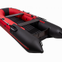 Надувная лодка Таймень NX 4000 НДНД PRO красный/черный