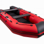 Надувная лодка Таймень NX 4000 НДНД PRO красный/черный