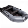 Надувная лодка Таймень NX 2850 слань-книжка киль графит/черный