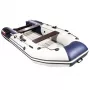 Надувная лодка Таймень NX 3600 НДНД PRO светло-серый/синий