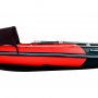 Надувная лодка Gladiator E350PRO красно-черная