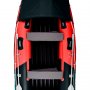 Надувная лодка Gladiator E350PRO красно-черная