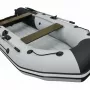 Надувная лодка Таймень NX 3200 НДНД светло-серый/черный