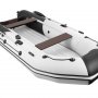 Надувная лодка Таймень NX 3600 НДНД PRO светло-серый/черный