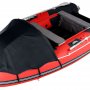 Надувная лодка Gladiator E350PRO красно-черная
