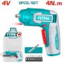 Отвертка аккумуляторная TOTAL TSDLI0458