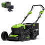 Газонокосилка аккумуляторная Greenworks GD40LM46SPK5 (2506807UG)
