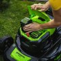 Газонокосилка аккумуляторная Greenworks GD40LM46SPK5 (2506807UG)