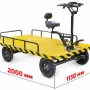 Тележка платформенная аккумуляторная RuTrike СКЛАД 2000
