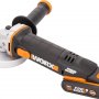 Угловая шлифмашина аккумуляторная Worx WX800