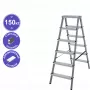 Стремянка двухсторонняя комбинированная Новая Высота 6 ступеней 1140206