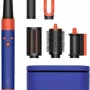 Фен-стайлер Dyson Styler Airwrap Complete Long Multi Hair HS08 (Vinca Blue/Topaz) с переходником на евровилку