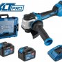 Угловая шлифмашина Bull CSG 1812-1 SR Xcase XLTpro 2x6 Ач (1333998)