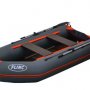 Моторно-гребная лодка Flinc FT320K (графитово-оранжевый)
