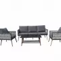 Комплект садовой мебели Garden Story Гранд GS068 (антрацит)