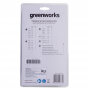 Набор бит, торцевых головок и адаптеров GreenWorks 2944207