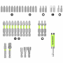 Набор бит, торцевых головок и адаптеров GreenWorks 2944207