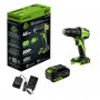Дрель-шуруповерт аккумуляторная Greenworks 24V DD345 (3708307CUB)