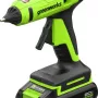 Пистолет клеевой аккумуляторный Greenworks G24GLG 24V (3502207CUA)